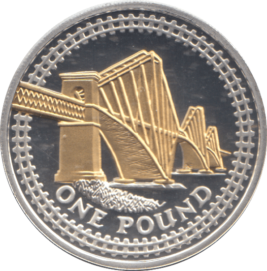 2008 SILVER PROOF ONE POUND COIN - WORLD COINS - Cambridgeshire Coins