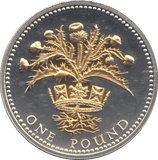 2008 SILVER PROOF ONE POUND COIN - WORLD COINS - Cambridgeshire Coins