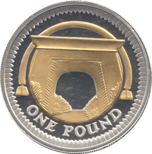 2008 SILVER PROOF ONE POUND COIN - WORLD COINS - Cambridgeshire Coins