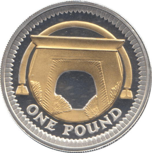 2008 SILVER PROOF ONE POUND COIN - WORLD COINS - Cambridgeshire Coins