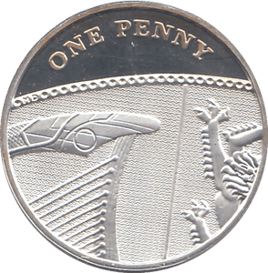 2008 SILVER PROOF PENNY - Silver Proof - Cambridgeshire Coins