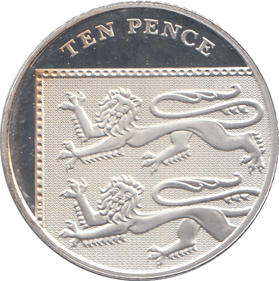 2008 SILVER PROOF TEN PENCE - Silver Proof - Cambridgeshire Coins