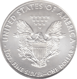 2008 SILVER PROOF THEMED LIBERTY DOLLAR USA - SILVER WORLD COINS - Cambridgeshire Coins