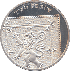 2008 SILVER PROOF TWO PENCE - Silver Proof - Cambridgeshire Coins