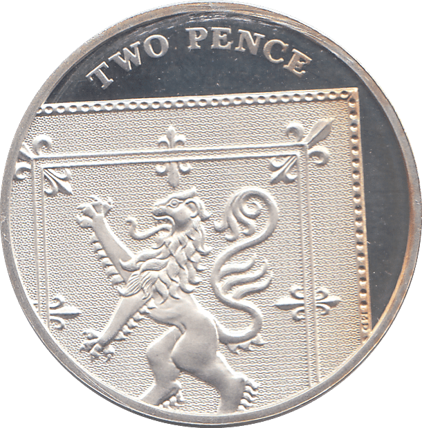 2008 SILVER PROOF TWO PENCE - Silver Proof - Cambridgeshire Coins
