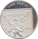 2008 SILVER PROOF TWO PENCE - Silver Proof - Cambridgeshire Coins