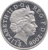 2008 SILVER PROOF TWO PENCE - Silver Proof - Cambridgeshire Coins