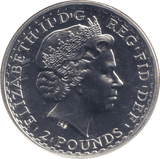 2008 SILVER PROOF TWO POUNDS BRITANNIA - SILVER WORLD COINS - Cambridgeshire Coins