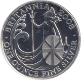 2008 SILVER PROOF TWO POUNDS BRITANNIA - SILVER WORLD COINS - Cambridgeshire Coins