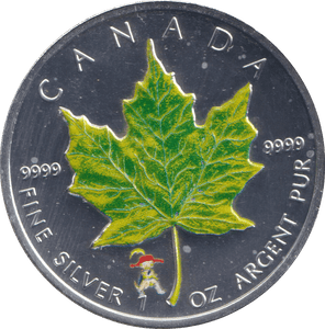 2009 1 OZ .999 FINE SILVER 5 DOLLARS CANADA - SILVER WORLD COINS - Cambridgeshire Coins