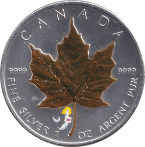 2009 1 OZ .999 FINE SILVER 5 DOLLARS CANADA - SILVER WORLD COINS - Cambridgeshire Coins