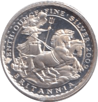 2009 1/10OZ BRITANNIA 20P COIN - SILVER BRITANNIA - Cambridgeshire Coins