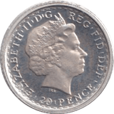 2009 1/10OZ BRITANNIA 20P COIN - SILVER BRITANNIA - Cambridgeshire Coins