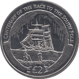 2009 2 POUND CENTURY OF THE RACE TO THE SOUTH POLE ( BU ) - WORLD COINS - Cambridgeshire Coins