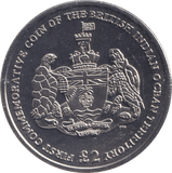 2009 2 POUND FIRST COMMEMORATIVE COIN OF THE BRITISH INDIAN OCEAN TERRITORY - WORLD COINS - Cambridgeshire Coins