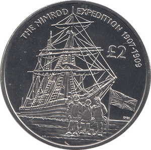 2009 2 POUND THE NIMROD EXPEDITION ( BU ) - WORLD COINS - Cambridgeshire Coins