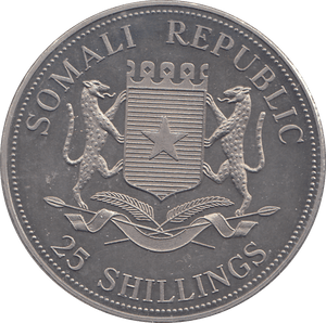 2009 25 SHILLING REPUBLIC OF SOMALIA - WORLD COINS - Cambridgeshire Coins