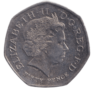 2009 50 PENCE KEW GARDENS ( CIRC ) REF 5 - WORLD COINS - Cambridgeshire Coins