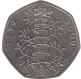 2009 50P KEW GARDEN A2 - 50P CIRCULATED - Cambridgeshire Coins
