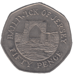 2009 BAILIWICK OF JERSEY 50P - 50P REGIONAL ISSUES - Cambridgeshire Coins