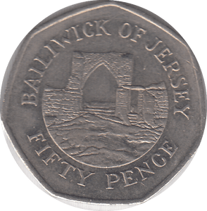 2009 BAILIWICK OF JERSEY 50P - WORLD COINS - Cambridgeshire Coins