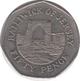 2009 BAILIWICK OF JERSEY 50P - WORLD COINS - Cambridgeshire Coins