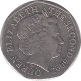 2009 BAILIWICK OF JERSEY 50P - WORLD COINS - Cambridgeshire Coins