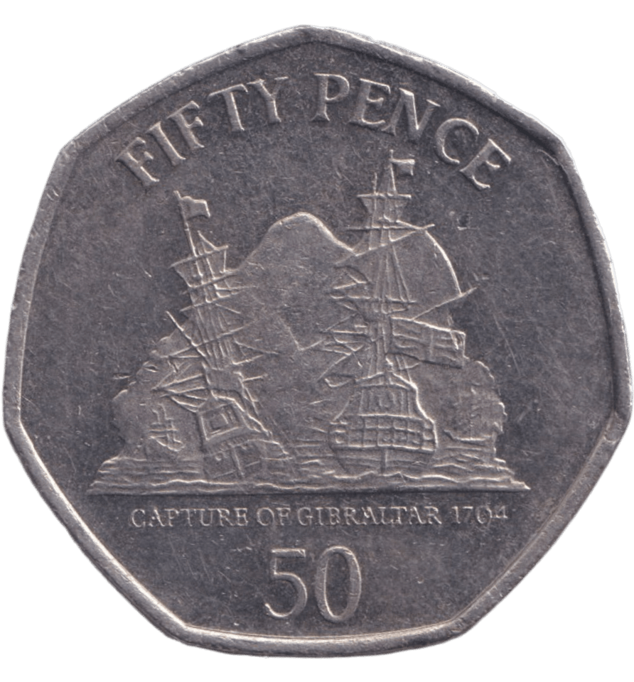2009 CIRCULATED 50P GIBRALTAR - 50P REGIONAL ISSUE - Cambridgeshire Coins