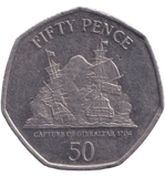 2009 CIRCULATED 50P GIBRALTAR - 50P REGIONAL ISSUE - Cambridgeshire Coins