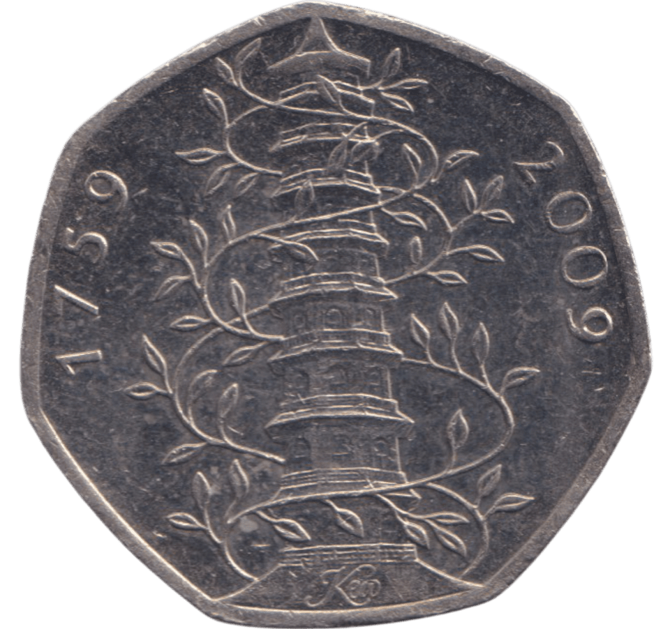 2009 CIRCULATED KEW GARDEN 50P REF - 6 - 50P CIRCULATED - Cambridgeshire Coins