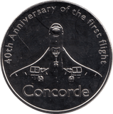 2009 CONCORDE 40TH ANNIVERSARY MEDALLION - MEDALS & MEDALLIONS - Cambridgeshire Coins