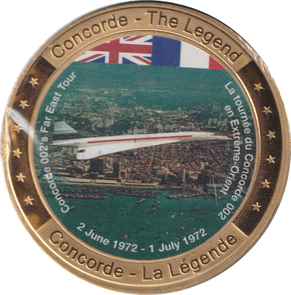 2009 CONCORDE THE LEGEND MEDALLION - MEDALS & MEDALLIONS - Cambridgeshire Coins