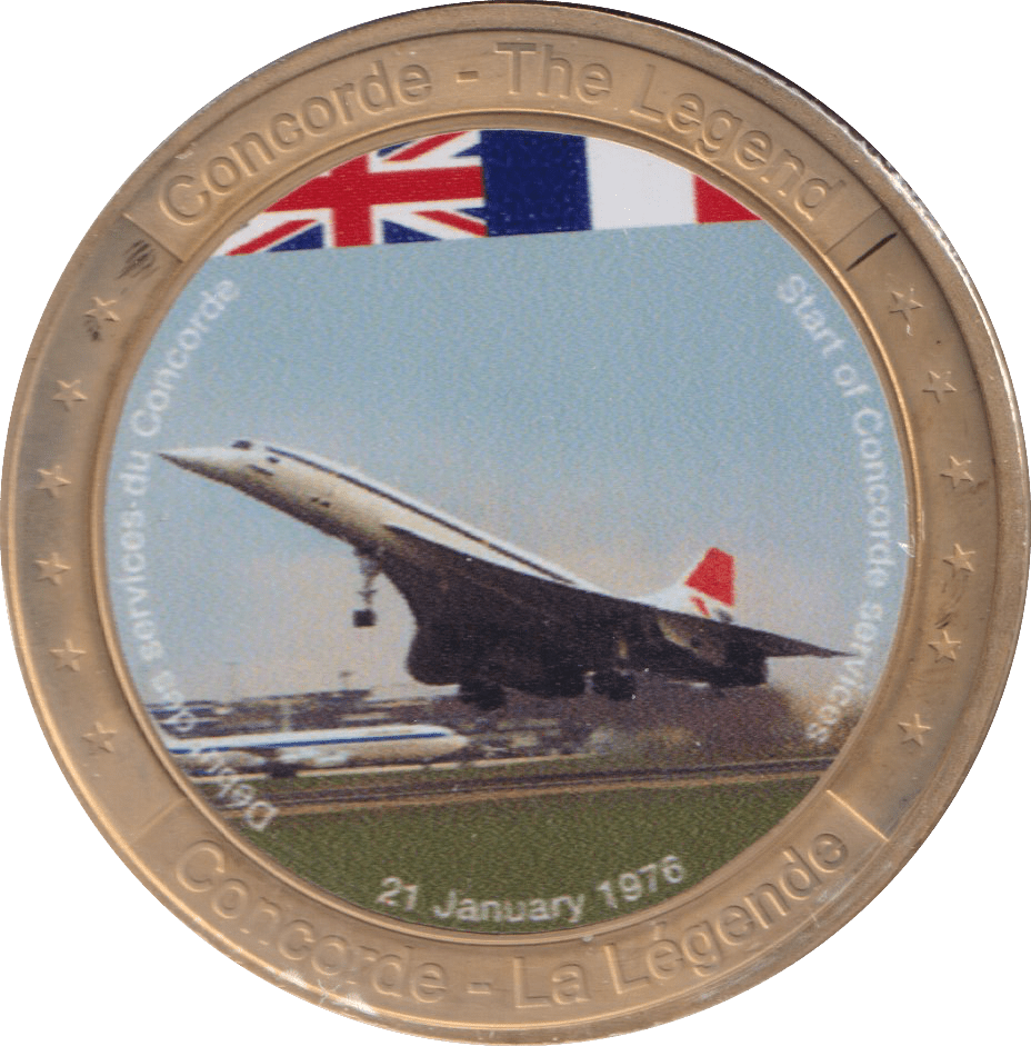 2009 CONCORDE THE LEGEND MEDALLION - MEDALS & MEDALLIONS - Cambridgeshire Coins