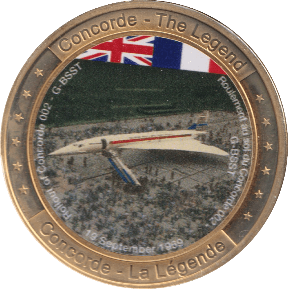 2009 CONCORDE THE LEGEND MEDALLION - MEDALS & MEDALLIONS - Cambridgeshire Coins