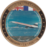2009 CONCORDE THE LEGEND MEDALLION - MEDALS & MEDALLIONS - Cambridgeshire Coins