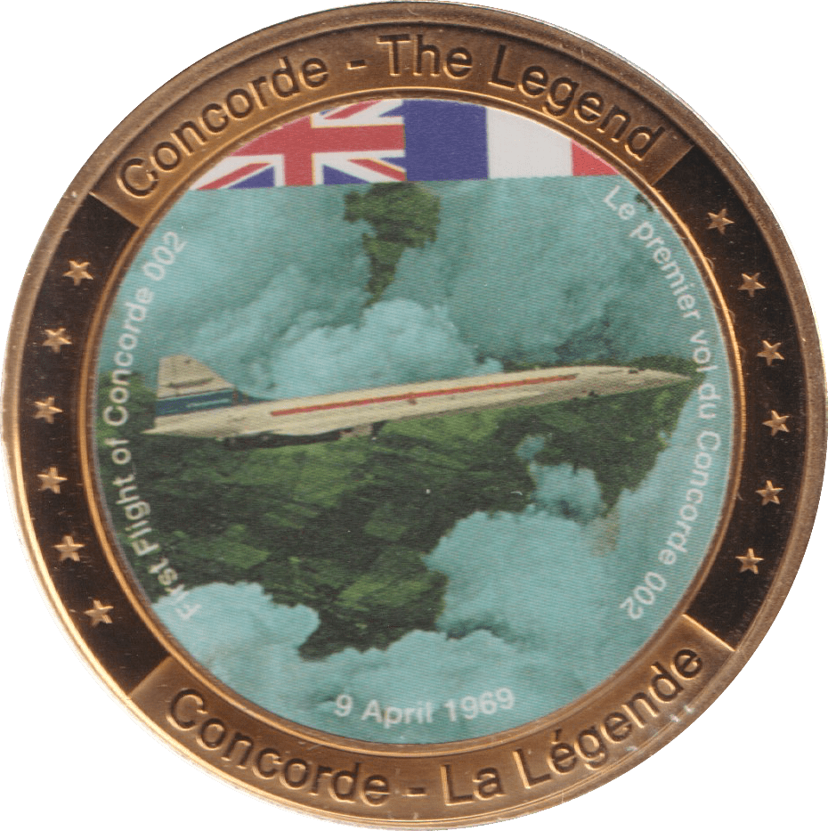 2009 CONCORDE THE LEGEND MEDALLION - MEDALS & MEDALLIONS - Cambridgeshire Coins
