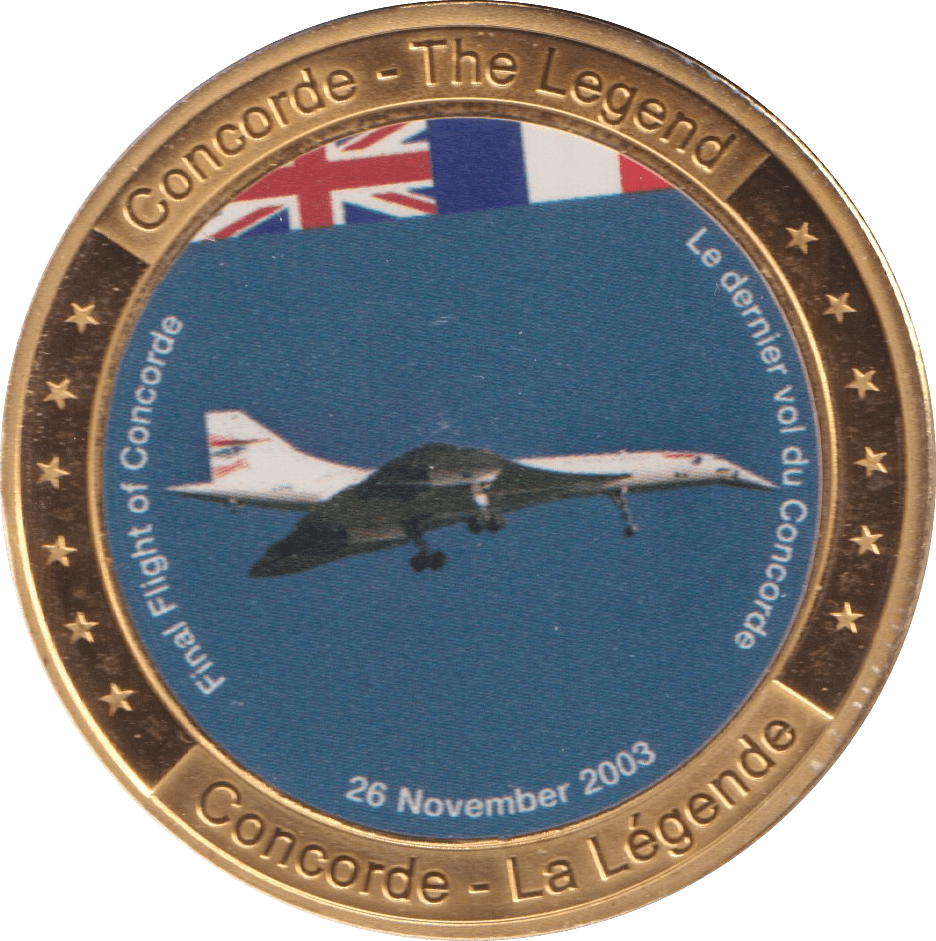2009 CONCORDE THE LEGEND MEDALLION - MEDALS & MEDALLIONS - Cambridgeshire Coins
