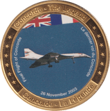 2009 CONCORDE THE LEGEND MEDALLION - MEDALS & MEDALLIONS - Cambridgeshire Coins