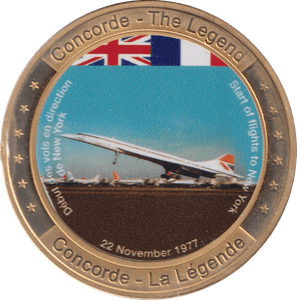 2009 CONCORDE THE LEGEND MEDALLION - MEDALS & MEDALLIONS - Cambridgeshire Coins