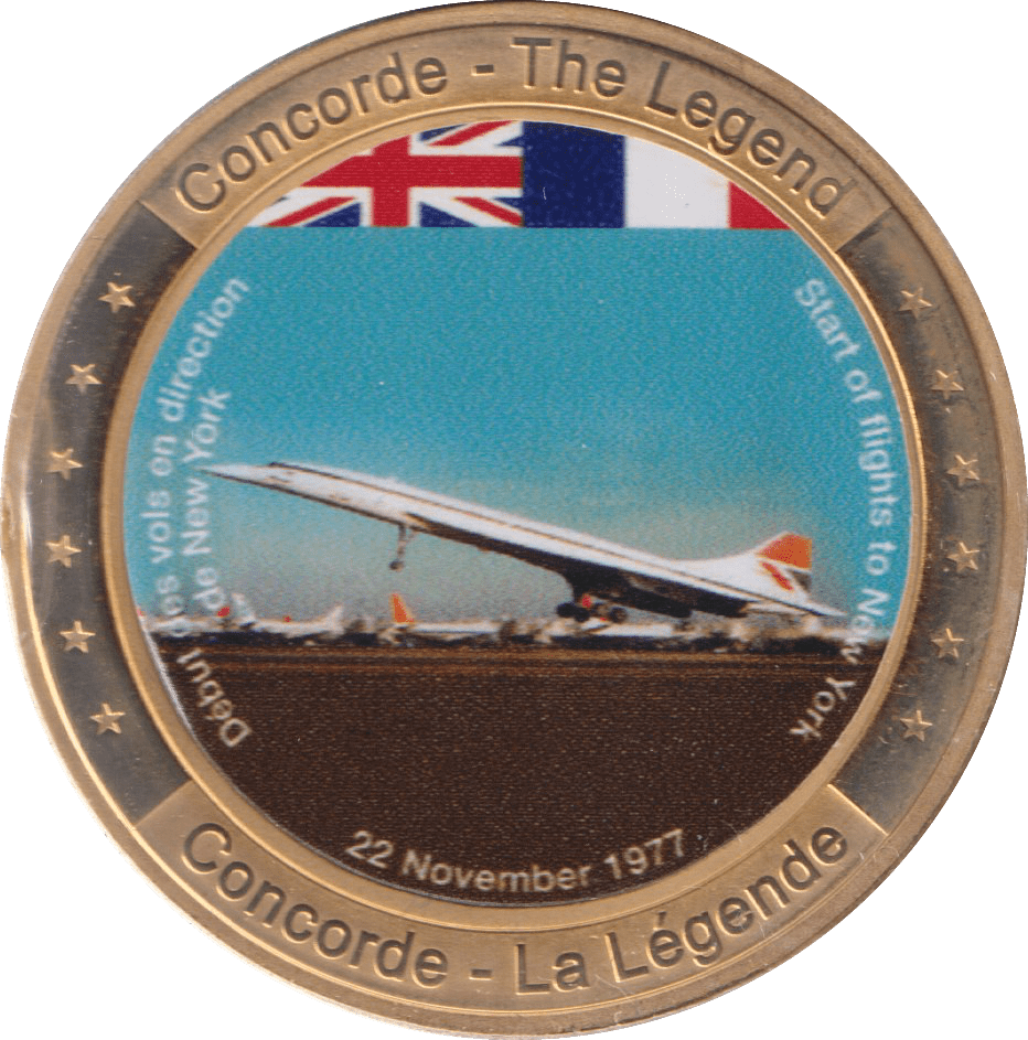 2009 CONCORDE THE LEGEND MEDALLION - MEDALS & MEDALLIONS - Cambridgeshire Coins