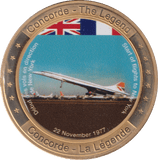2009 CONCORDE THE LEGEND MEDALLION - MEDALS & MEDALLIONS - Cambridgeshire Coins