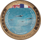 2009 CONCORDE THE LEGEND MEDALLION - MEDALS & MEDALLIONS - Cambridgeshire Coins