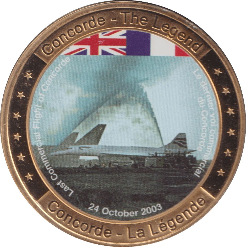 2009 CONCORDE THE LEGEND MEDALLION - MEDALS & MEDALLIONS - Cambridgeshire Coins