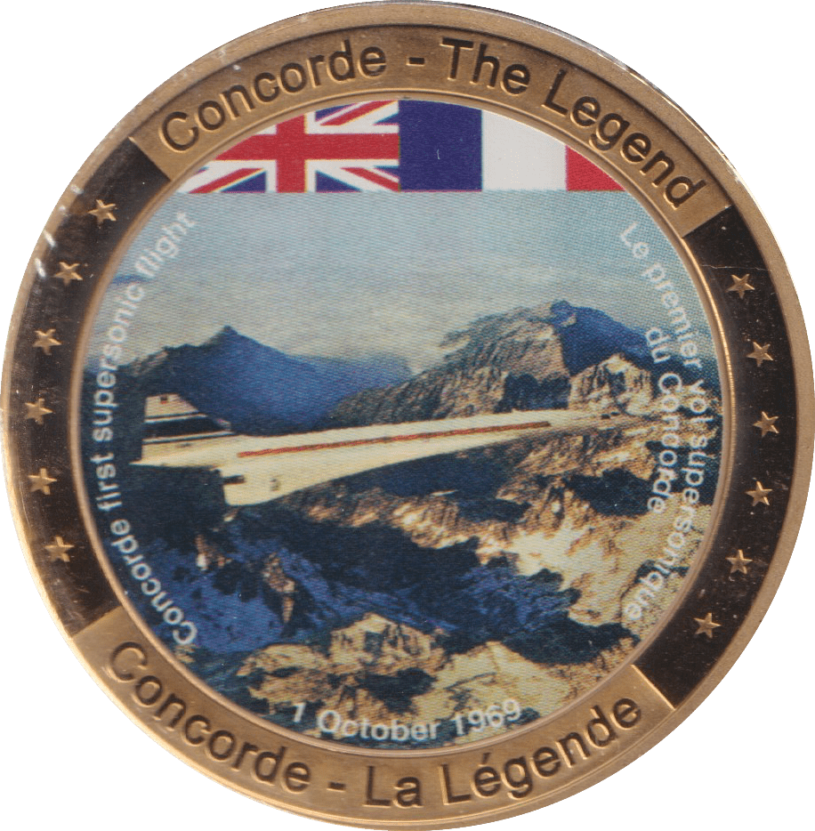 2009 CONCORDE THE LEGEND MEDALLION - MEDALS & MEDALLIONS - Cambridgeshire Coins