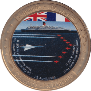 2009 CONCORDE THE LEGEND MEDALLION - MEDALS & MEDALLIONS - Cambridgeshire Coins