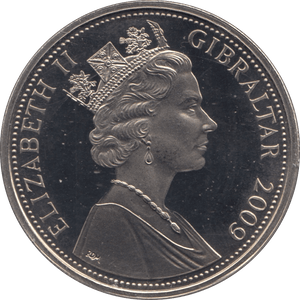 2009 CROWN GIBRALTAR - WORLD COINS - Cambridgeshire Coins