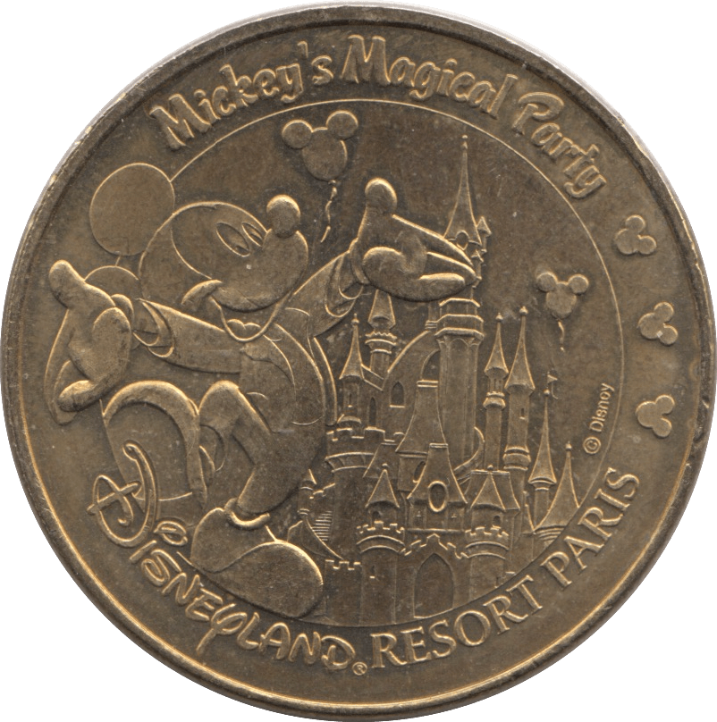 2009 DISNEY LAND RESORT TOKEN PARIS OTHER TOKENS Cambridgeshire Coins ...