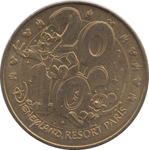 2009 DISNEY LAND RESORT TOKEN PARIS - OTHER TOKENS - Cambridgeshire Coins