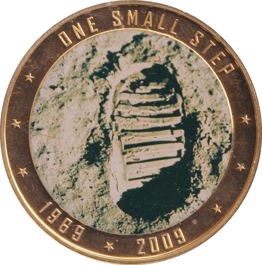 2009 DOLLAR ONE SMALL STEP COOK ISLANDS - WORLD COINS - Cambridgeshire Coins