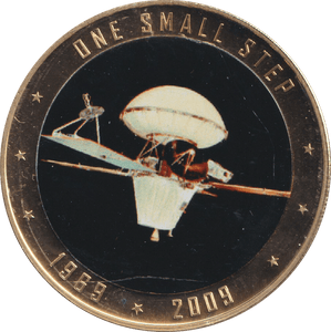 2009 DOLLAR ONE SMALL STEP COOK ISLANDS - WORLD COINS - Cambridgeshire Coins